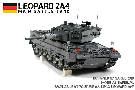 Lego leopard hot sale tank