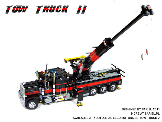 lego wrecker truck