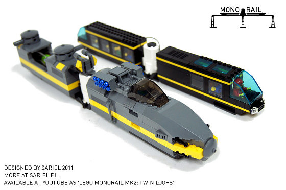 lego monorail train