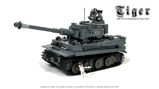 Tiger 1 tank lego hot sale