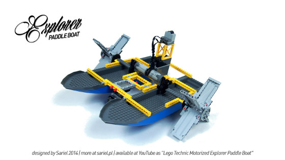 lego paddle boat