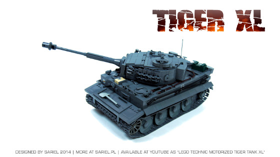 lego motorized tank