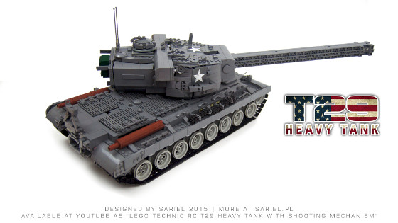 lego motorized tank