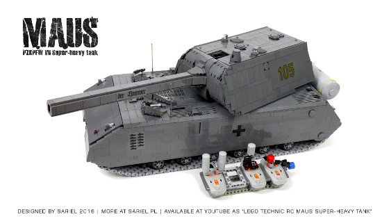 Lego technic cheap maus tank