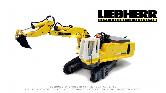 Lego cheap pneumatic digger