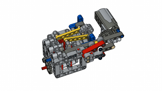 Lego technic hot sale sequential gearbox