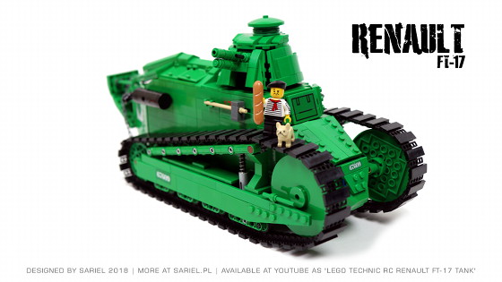 Lego ft 17 tank sale