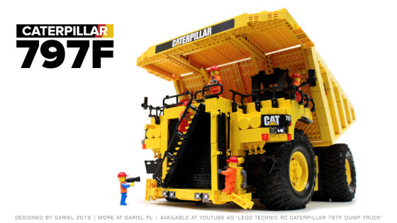 lego technic dump truck 8x8