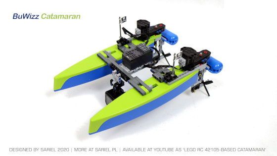 lego rc boat