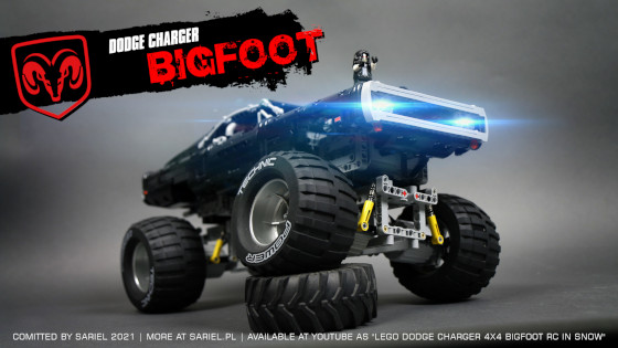 Lego dodge charger discount motorized